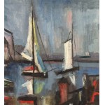 UNIDENTIFIED SIGNATURE, Seascape with boats
