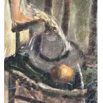 UNIDENTIFIED ARTIST, Woman with a bird