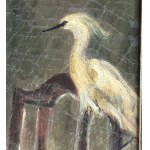 UNIDENTIFIED ARTIST, Woman with a bird