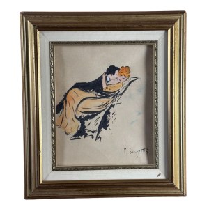 UNIDENTIFIED SIGNATURE, Galant scene