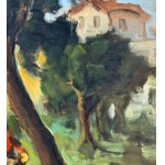 F.NICOLARDI, Landscape with figures - F.NICOLARDI