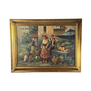 UNIDENTIFIED SIGNATURE, Fruit seller