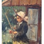 UNIDENTIFIED SIGNATURE, Fruit seller