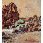 SCUOLA NAPOLETANA, Coastal scene