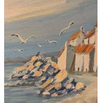 A. Siffa, Seascape with Boats - A. Siffa