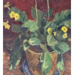 SCUOLA ITALIANA, Vase avec fleurs
