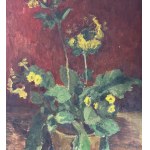 SCUOLA ITALIANA, Vase avec fleurs