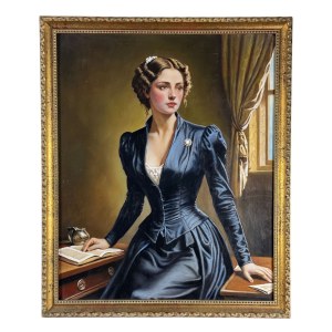 SCUOLA ITALIANA, Portrait of an Elegant Woman