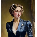 SCUOLA ITALIANA, Portrait of an Elegant Woman