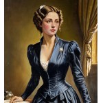 SCUOLA ITALIANA, Portrait of an Elegant Woman
