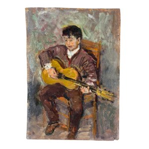 ANONIMO, Young man with a guitar