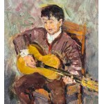 ANONIMO, Young man with a guitar