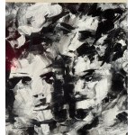 SCUOLA ITALIANA, Faces of three figures