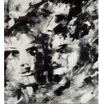 SCUOLA ITALIANA, Faces of three figures