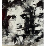 SCUOLA ITALIANA, Faces of three figures