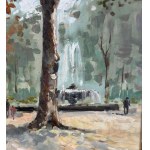 SCUOLA ITALIANA, Figures dans un parc