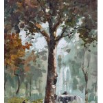 SCUOLA ITALIANA, Figures dans un parc