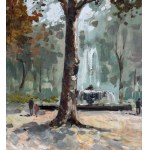 SCUOLA ITALIANA, Figures dans un parc