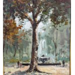 SCUOLA ITALIANA, Figures dans un parc