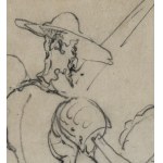 ANONIMO, Figure on horseback