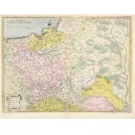 Mapa Poloniae finitimarumque locorum descriptio. Auctore Wenceslao Godreccio, Polono