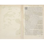 Mapa Poloniae finitimarumque locorum descriptio. Auctore Wenceslao Godreccio, Polono
