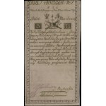 5 złotych polskich, 8.06.1794; seria N.A.1, numeracja 3...