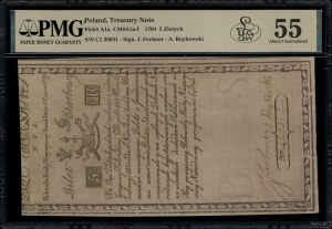 5 złotych polskich, 8.06.1794; seria N.C.1, numeracja 3...