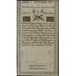 10 złotych polskich, 8.06.1794; seria F, numeracja 4188...