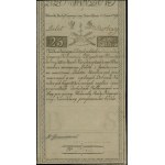 25 złotych polskich, 8.06.1794; seria C, numeracja 3085...
