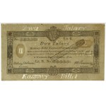 2 thalers, December 1, 1810; Series B, serial number 56330, signature k...