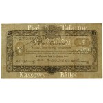 5 talarów, 1.12.1810; seria C, numeracja 37350, podpis ...