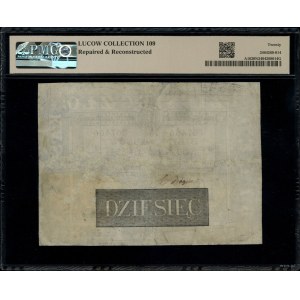 10 złotych polskich, 1824; seria B, numeracja 367466, z...