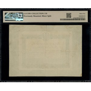 100 polnische Złoty, 1824; Serie D, ohne Unterschriften der Kommission...