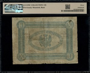 10 rubli srebrem, 1844; seria S., numeracja 498610, pod...