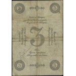 3 ruble srebrem, 1858; seria 45, numeracja 1748593, pod...