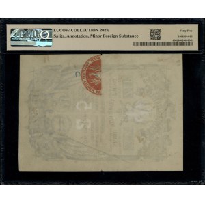 25 złotych polskich, [1853]; seria C, numeracja 599, po...