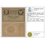 1,000 Polish marks, May 17, 1919; Series N, serial number 65...