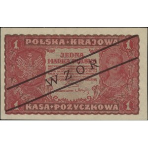 1 marka polska, 23.08.1919; seria I-GP, numeracja 59081...