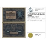 100 Polish marks, August 23, 1919; IB-R series, serial number 5...