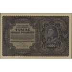 1 000 polských marek, 23. 8. 1919; série II-AZ, číslování...
