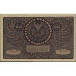 1 000 polských marek, 23. 8. 1919; série II-AZ, číslování...