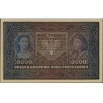 5.000 marek polskich, 7.02.1920; seria II-AN, numeracja...