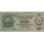 10.000.000 marek polskich, 20.11.1923; seria O, numerac...