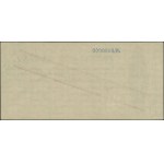Przekaz na 100.000.000 marek polskich, 20.11.1923; bez ...