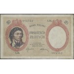 20 zlotych, February 28, 1919; series A.24, serial number 064542; L...