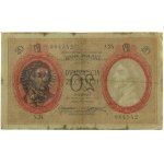 20 zlotych, February 28, 1919; series A.24, serial number 064542; L...