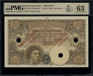 1.000 złotych, 28.02.1919; seria A., bez oznaczenia num...