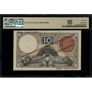 10 złotych, 15.07.1924; emisja II, seria A, numeracja 2...