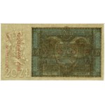 20 złotych, 1.03.1926; seria S., numeracja 0245678, cze...